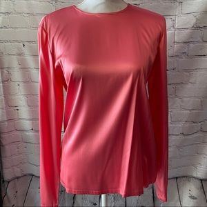 Silk blouse by Dana Buchman.